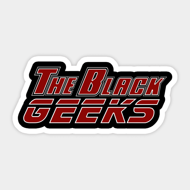 TBG New Sticker by TheBlackGeeks